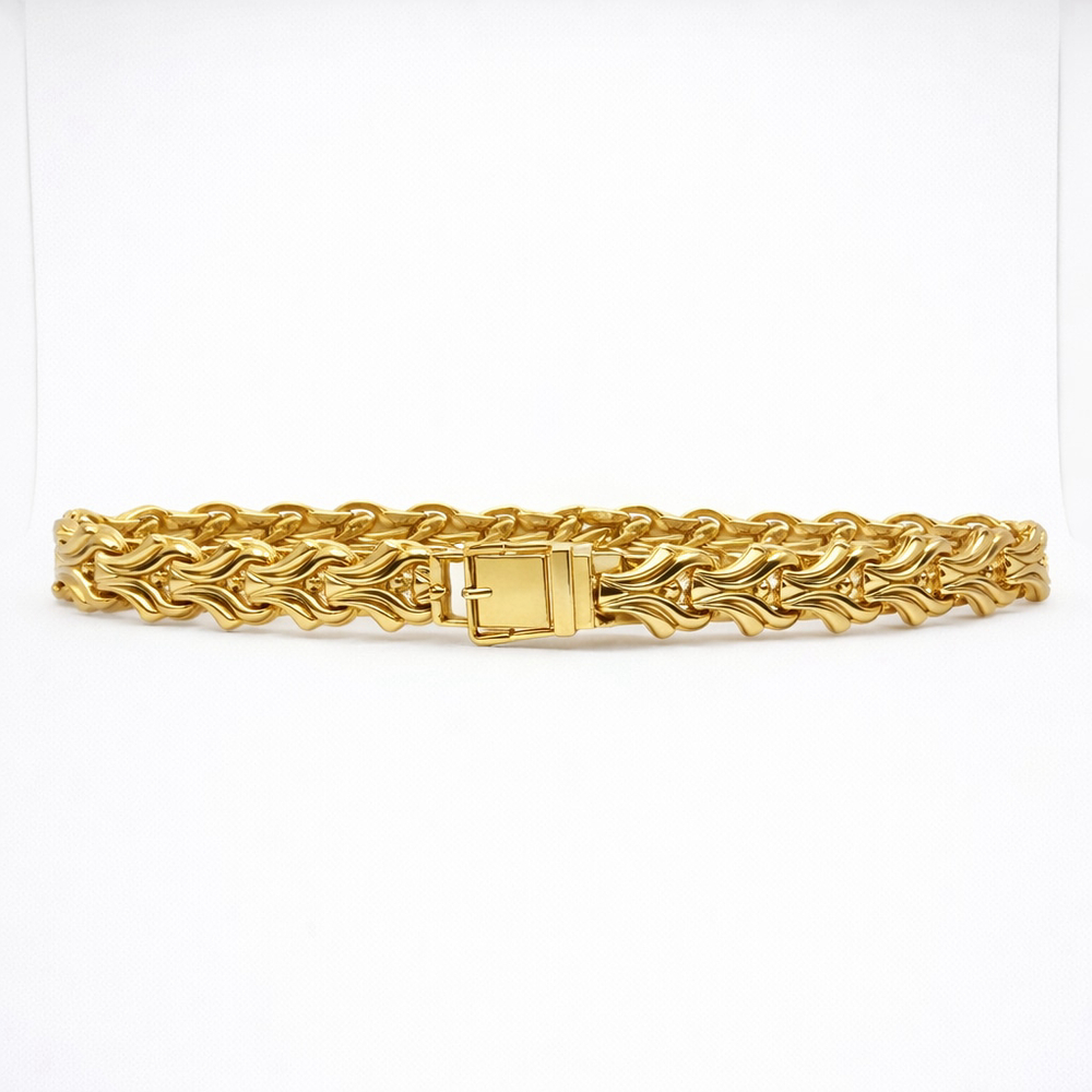Gold Chunky Chain Belt NWT Y2K Statement Waist Belt